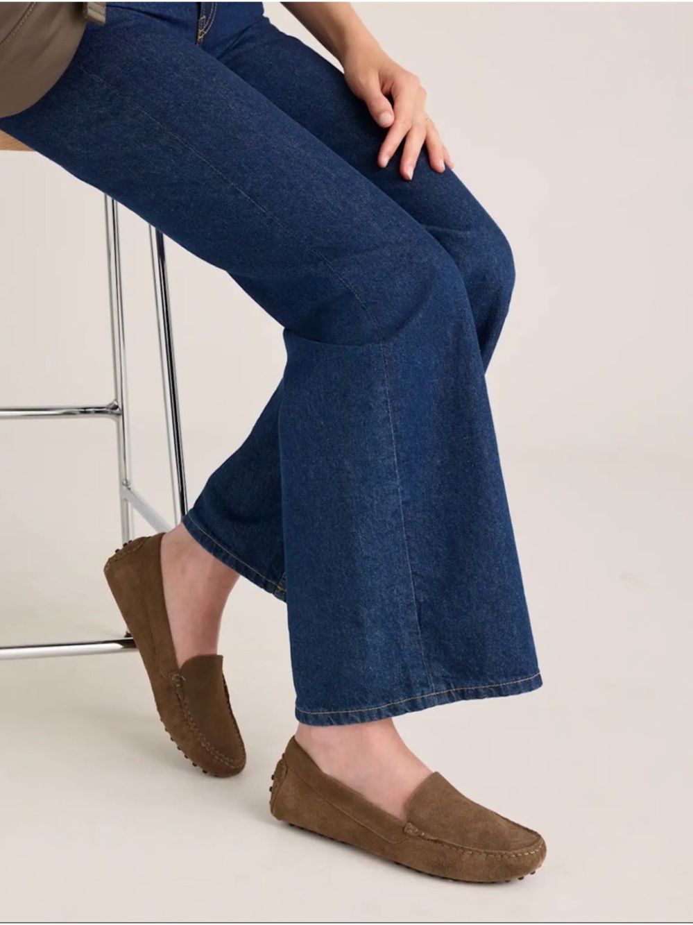 Quince 100% Suede Driver Loafer - Picture 2 of 8